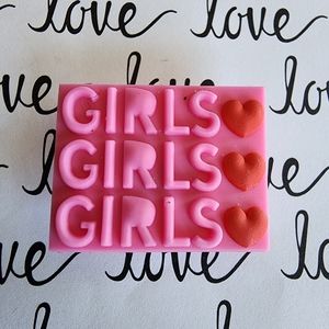 ♠️10/$10♠️ Girls, Girls, Girls Pink Crocs Charm